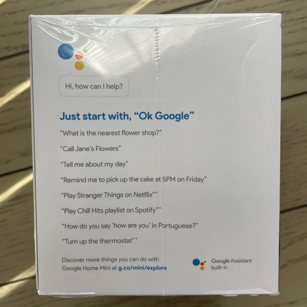 Google Nest Mini in Charcoal - new in box - Picture 5 of 5